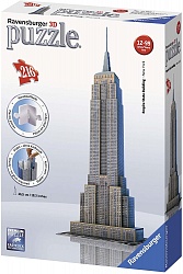 3D Пазл Эмпайр Стейт Билдинг, 216 элементов (Ravensburger, 12553) - миниатюра